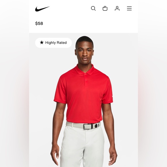 NikeGolf FITDRY Golf Polo - Picture 2 of 8